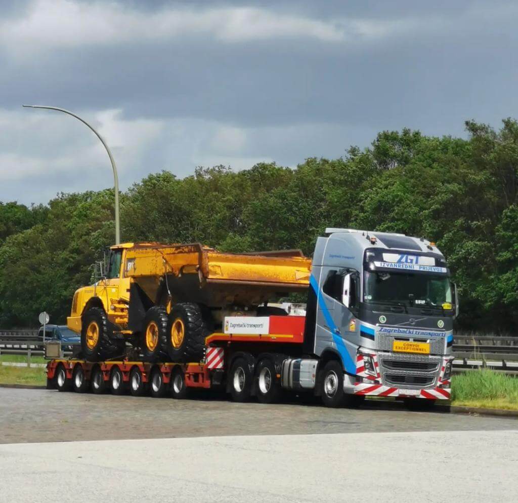 Izvanredni transport Zagrebački transporti — projekt 15