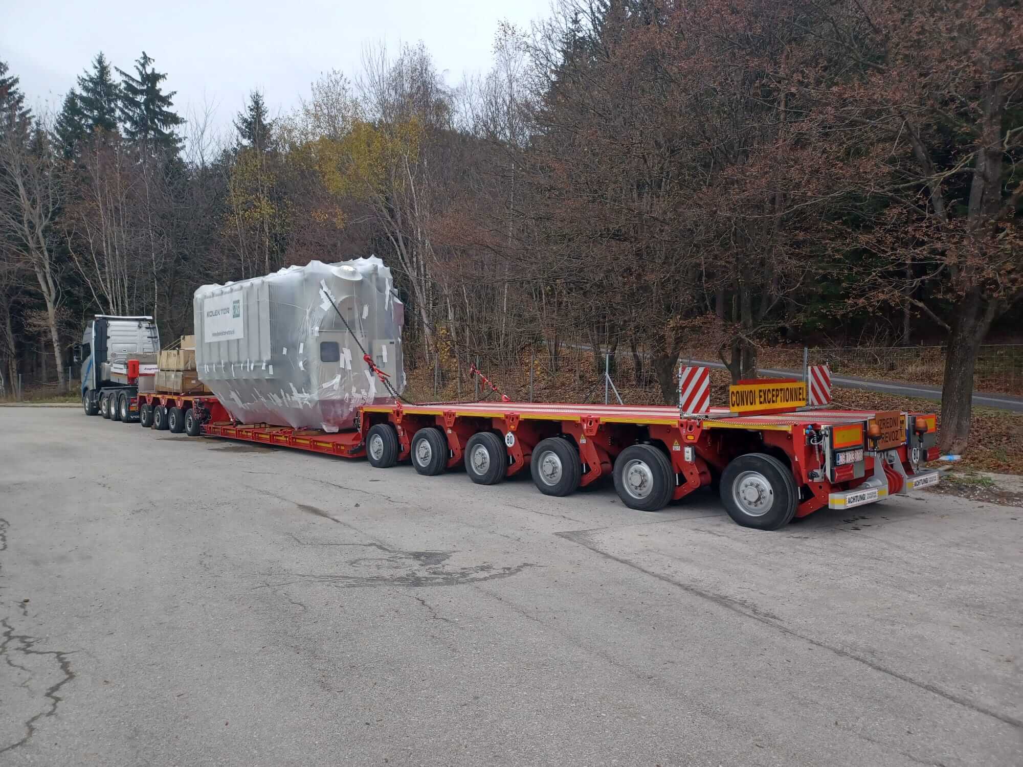 Izvanredni transport Zagrebački transporti — projekt 5