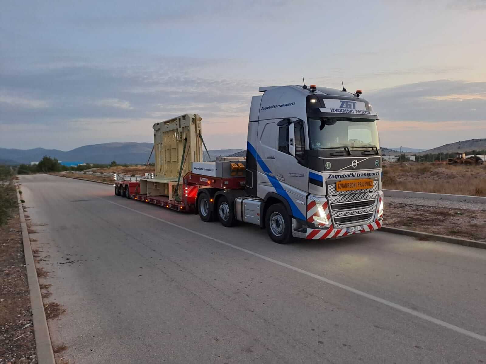 Izvanredni transport Zagrebački transporti — projekt 22