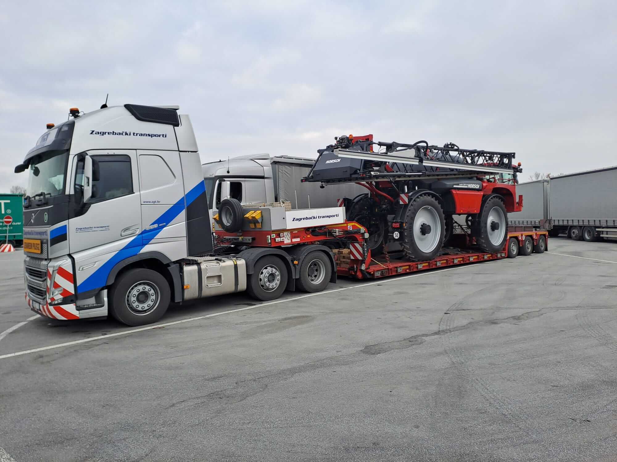 Izvanredni transport Zagrebački transporti — projekt 8