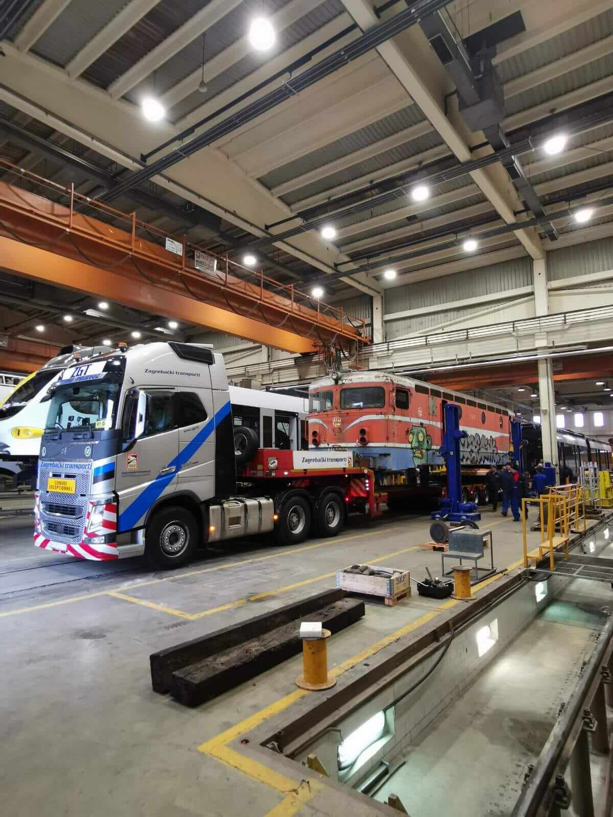 Izvanredni transport Zagrebački transporti — projekt 6