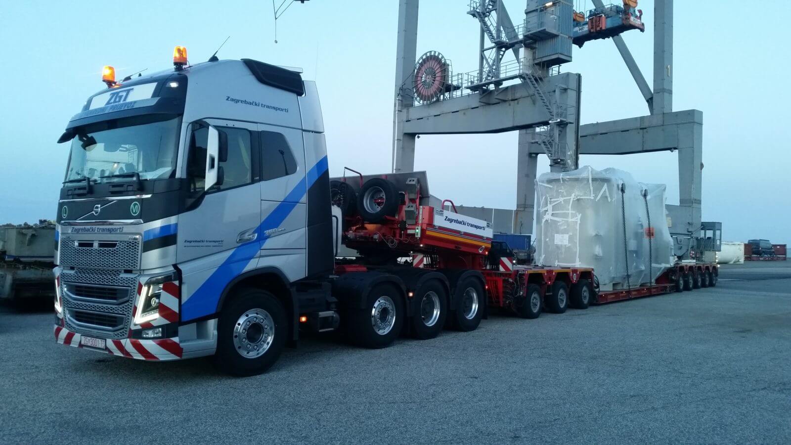 Izvanredni transport Zagrebački transporti — projekt 17