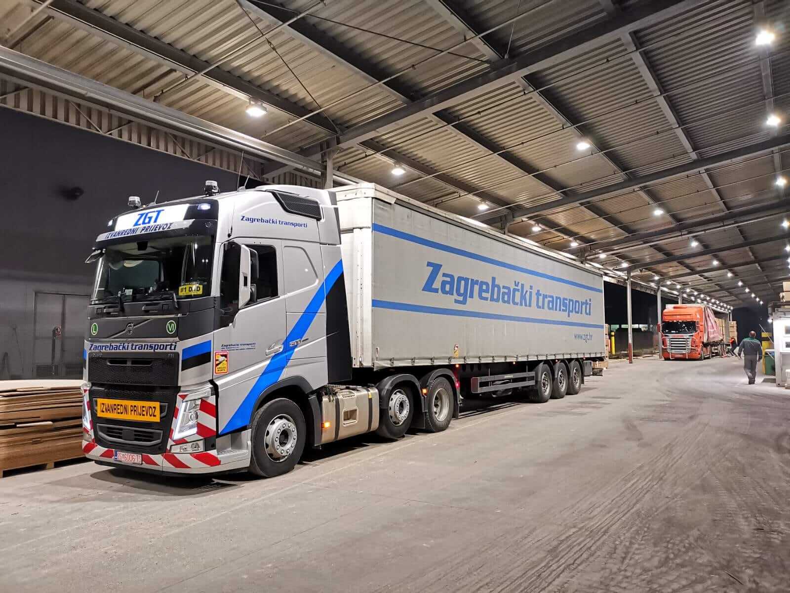 Izvanredni transport Zagrebački transporti — projekt 11
