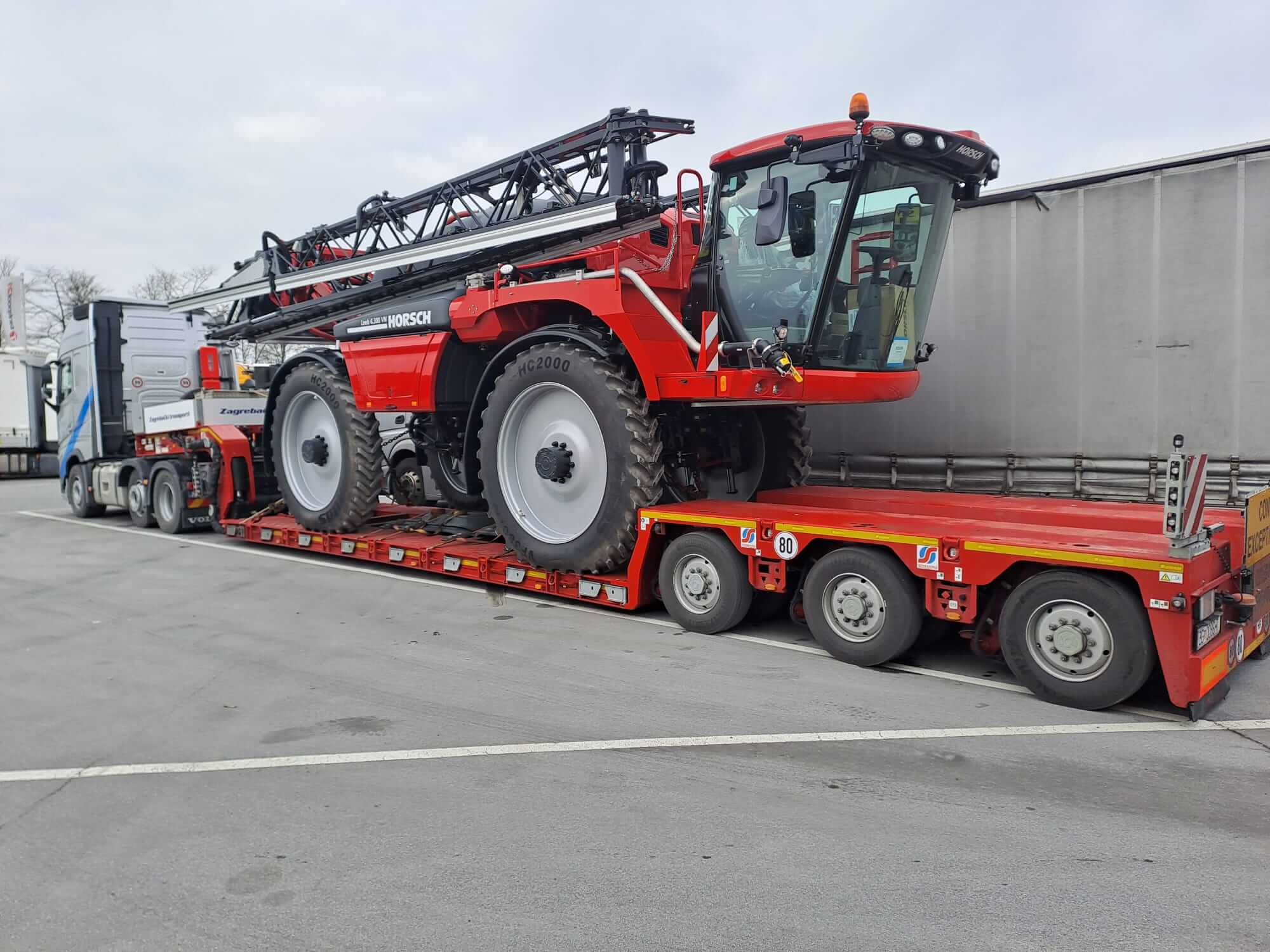 Izvanredni transport Zagrebački transporti — projekt 9