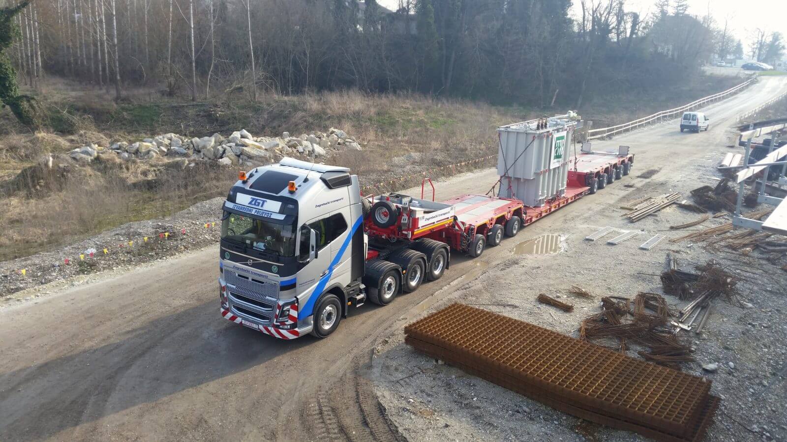 Izvanredni transport Zagrebački transporti — projekt 18