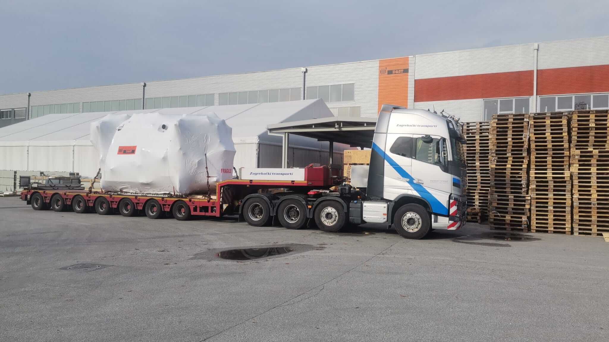 Izvanredni transport Zagrebački transporti — projekt 21